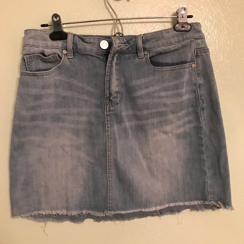 Blue Jean Skirt - Size 9 Brand Indigo Rein